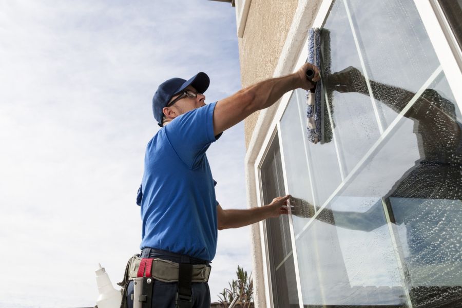 Commercial Window Cleaning by Above and Beyond Services LLC